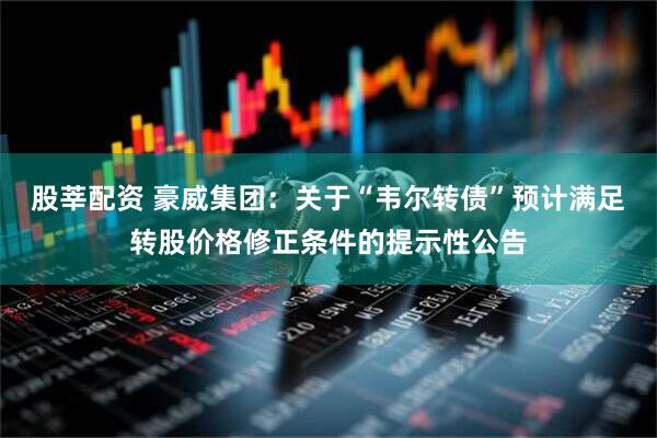 股莘配资 豪威集团：关于“韦尔转债”预计满足转股价格修正条件的提示性公告